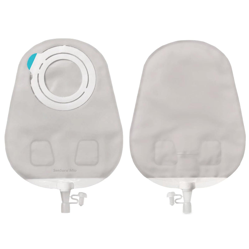 SenSura® Mio Flex 2-Piece Transparent Urostomy Pouch, Red Match