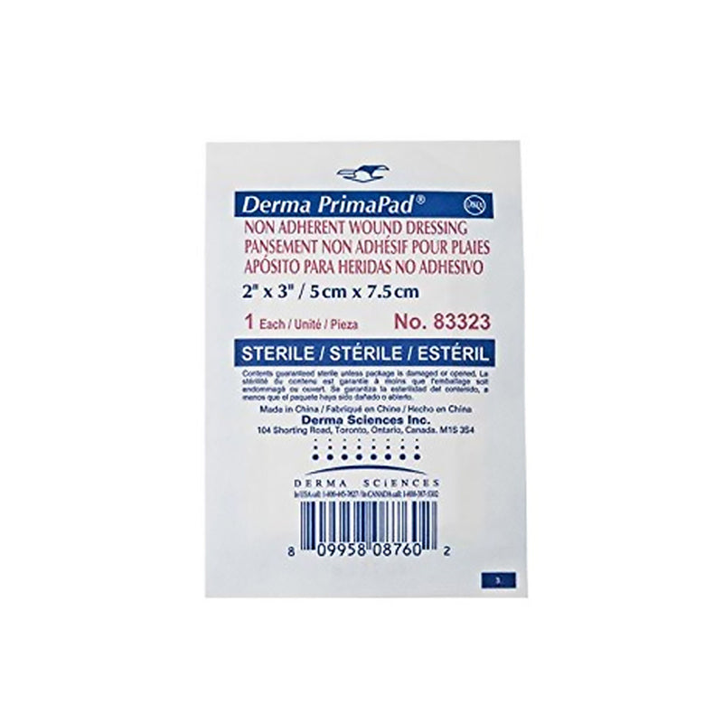 Primapad® nonadherent Dressing, 2 x 3 Inch, 1-Ply