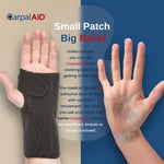 Carpal Aid® Patch Hand-Based Carpal Tunnel Support
