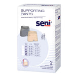 Seni® Pull On Boxer Style Knit Pant, 2X-Large, Unisex