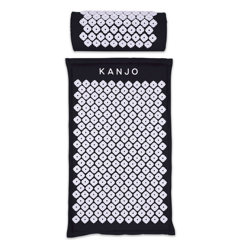 Kanjo Memory Foam Acupressure Mat Set, Black