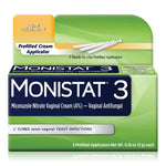Monistat® 3-Day Treatment Vaginal Antifungal Prefilled Cream Applicators