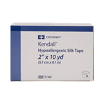 Kendall™ Hypoallergenic Silk-Like Cloth Medical Tape, 2 Inch x 10 Yard, White