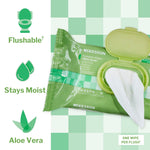 McKesson Flushable* Wet Wipes - Scented, 96 Wet Wipes per Pack