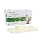 Exam Glove McKesson Confiderm® Large NonSterile Latex Standard Cuff Length Smooth Ivory Not Rated