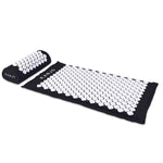 Kanjo Memory Foam Acupressure Mat Set, Black