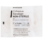 McKesson Self-adherent Closure Cohesive Bandage, 1 Inch x 5 Yard