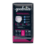 GoodNites® Night Time Underwear, Large for Girls weighing 68 – 95 lbs.