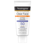 Neutrogena® Clear Face Oil-Free Sunscreen, SPF 50