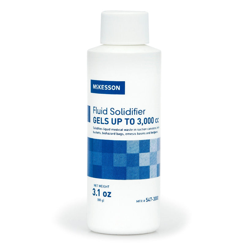 McKesson Fluid Solidifier – Gels up to 3,000 cc – Screw Cap Bottle, 3.1 oz