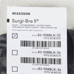 Post-Surgical Bra McKesson Black 32 Inch
