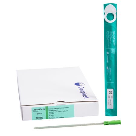 Urethral Catheter SpeediCath® Straight Tip Hydrophilic Coated Polyurethane 14 Fr. 6 Inch