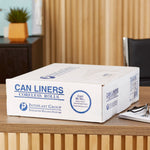 McKesson Light Duty Trash Bag, Clear, 15-gallon Capacity