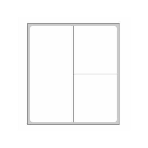 Blank Label PDC® Thermal Paper White Permanent 2-1/4 X 2-1/2 Inch