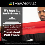 TheraBand® Exercise Resistance Band, Green, 4 Inch x 25 Yard, Heavy Resistance