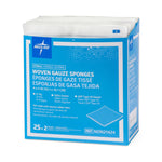 Sterile USP Type VII Gauze Sponge, 4 x 4 Inch, 12-Ply