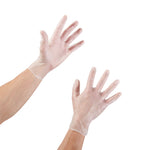 McKesson Vinyl Exam Glove, Extra Small, Clear