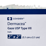 Dermacea™ Sterile USP Type VII Gauze Sponge, 2 x 2 Inch, Eight-Ply