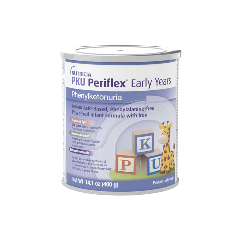 Infant Formula PKU Periflex® Early Years Unflavored 14.1 oz. Can Powder Phenylalanine-free Phenylketonuria (PKU)