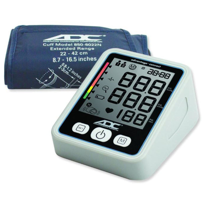 Advantage Connect® 6024N Digital Blood Pressure Monitor Bluetooth Navy Blue