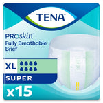 Unisex Adult Incontinence Brief TENA ProSkin™ Super X-Large Disposable Heavy Absorbency