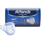 Unisex Adult Incontinence Brief Attends® Classic Large Disposable Heavy Absorbency