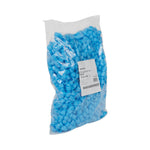 McKesson Flanged Plug Cap, Blue, Polyethylene, for use with 16mm Tubes