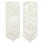 Pouchkins™ 1-Piece Transparent Colostomy Pouch, for Baseplates up to 35 x 22 mm