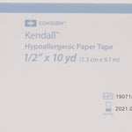 Hypoallergenic Medical Tape Kendall™ Hypoallergenic White 1/2 Inch X 10 Yard Paper NonSterile
