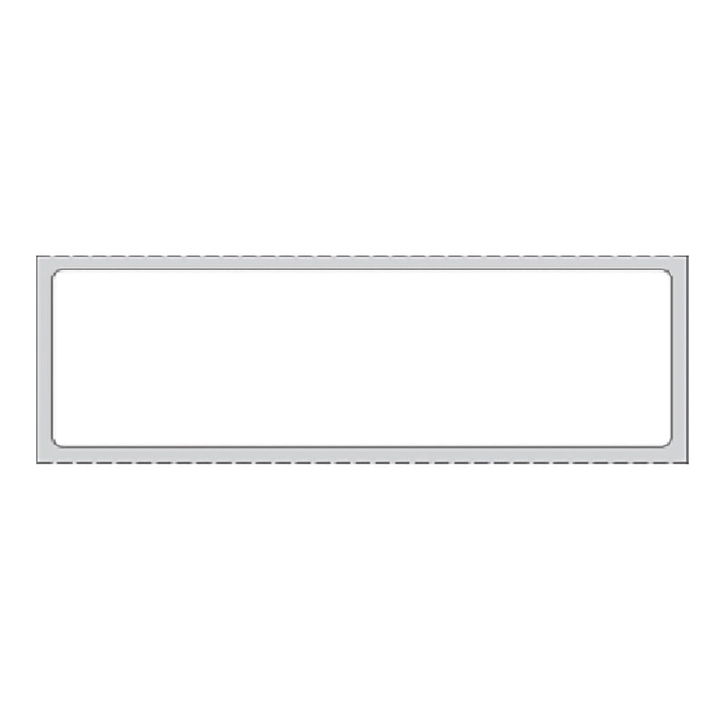 PDC® Blank Thermal Label, 3-1/2 x 1 Inch