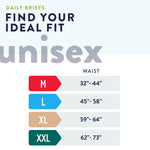 Prevail® Nu-Fit® Daily Briefs, Maximum Absorbency, Medium