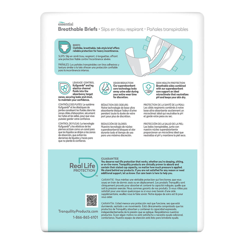 Tranquility® Essential Heavy Incontinence Brief, Large