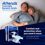 Attends® Overnight Bariatric Briefs, 5X-Large