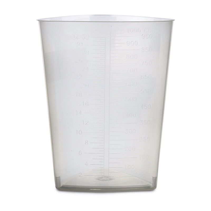 McKesson Triangular Graduated Container, 32 ounce capacity