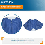McKesson Poncho Exam Cape, 4X-Large, 48 x 45 Inch