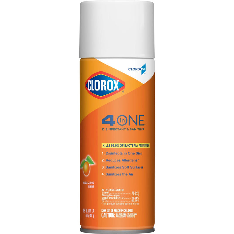 Clorox Pro™ Clorox® 4 in One Surface Disinfectant and Sanitizer, Citrus Scent
