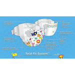 Comfees® Premium Diapers, Unisex, Baby, Tab Closure, Size 4