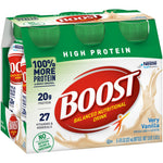 Boost® High Protein Vanilla Complete Nutritional Drink, 8 oz. Bottle