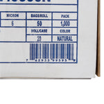 McKesson Light Duty Trash Bag, Clear, 15-gallon Capacity