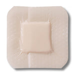 FoamLite™ Silicone Adhesive with Border Thin Foam Dressing, 2 x 2 Inch