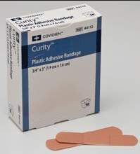 Adhesive Strip Curity™ Plastic Rectangle Neon Sterile