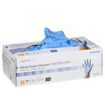 McKesson Exam Glove NonSterile Nitrile Standard Cuff Length Textured Fingertips - Select Size