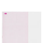 Philips ECG Recording Paper Thermal 8.5x11 Z-Fold Red Grid M3707A