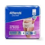 Attends® Discreet Women's Underwear, Level 5, X-Large