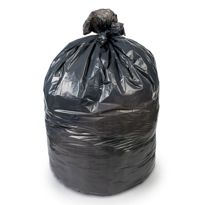 Colonial Bag Heavy Duty Trash Bag, Black, 10-gallon Capacity