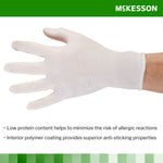 McKesson Confiderm® Latex Exam Glove, Extra Small, Ivory
