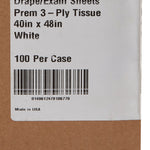 McKesson Nonsterile Physical Exam Drape, 40 x 48 Inch