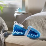 McKesson Heel Protection Pads, Convoluted Foam, Blue, Hook and Loop