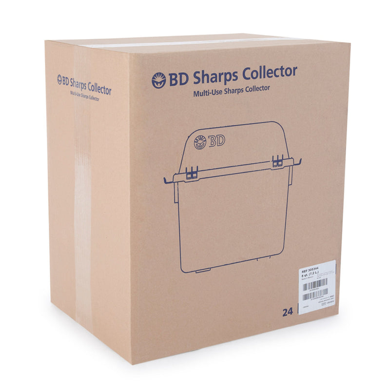 BD™ Multi-purpose Sharps Container, 10.3 x 11.3 x 6.8 Inch