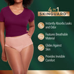 Depend® Silhouette® Maximum Absorbency Underwear, Large